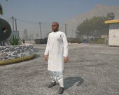 Franklin Shalwar Kameez Mod  [ Addon Ped ]